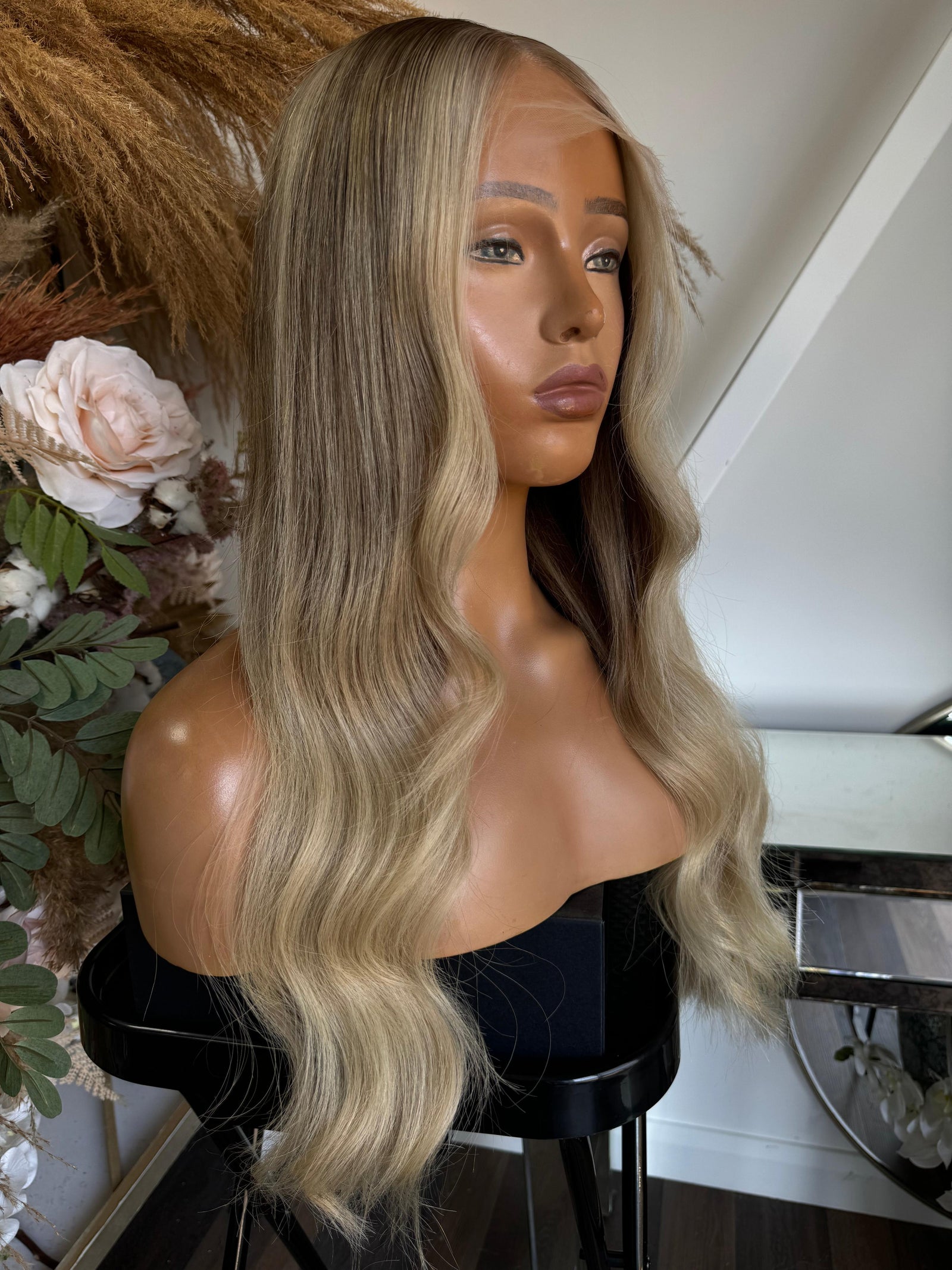 Sale Wig 735 – Natural Looking Human Hair Wigs - nuolawigs