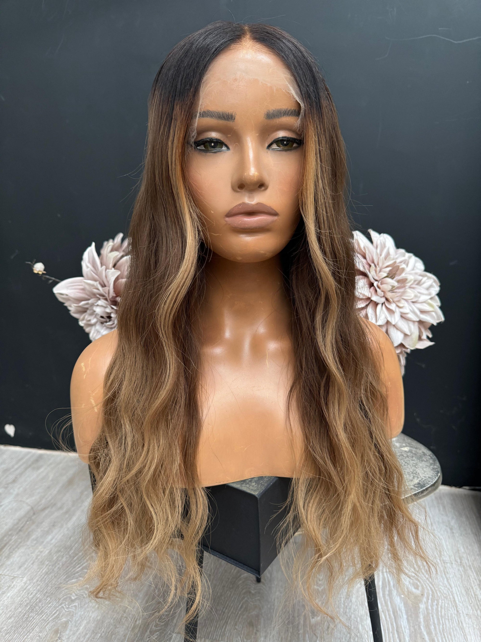 Sale Wig 242 – Natural Looking Human Hair Wig - Nuolawigs