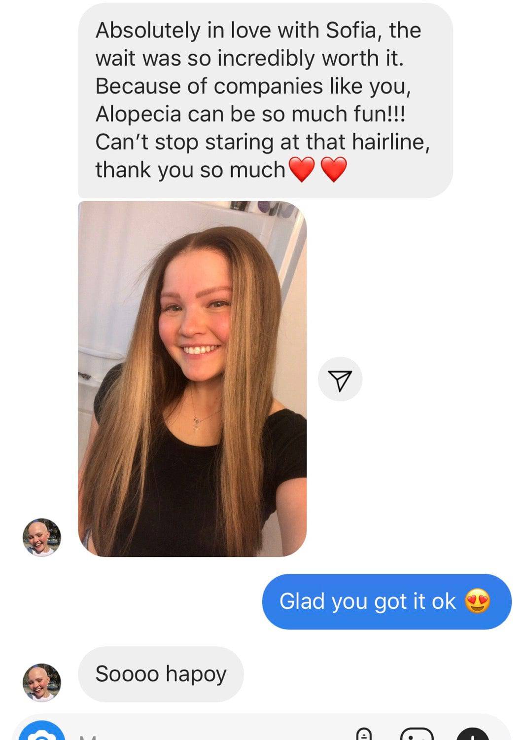 Model wearing brown balayage 22-inch HD lace human hair wig in body wave texture – Nuola Wigs.