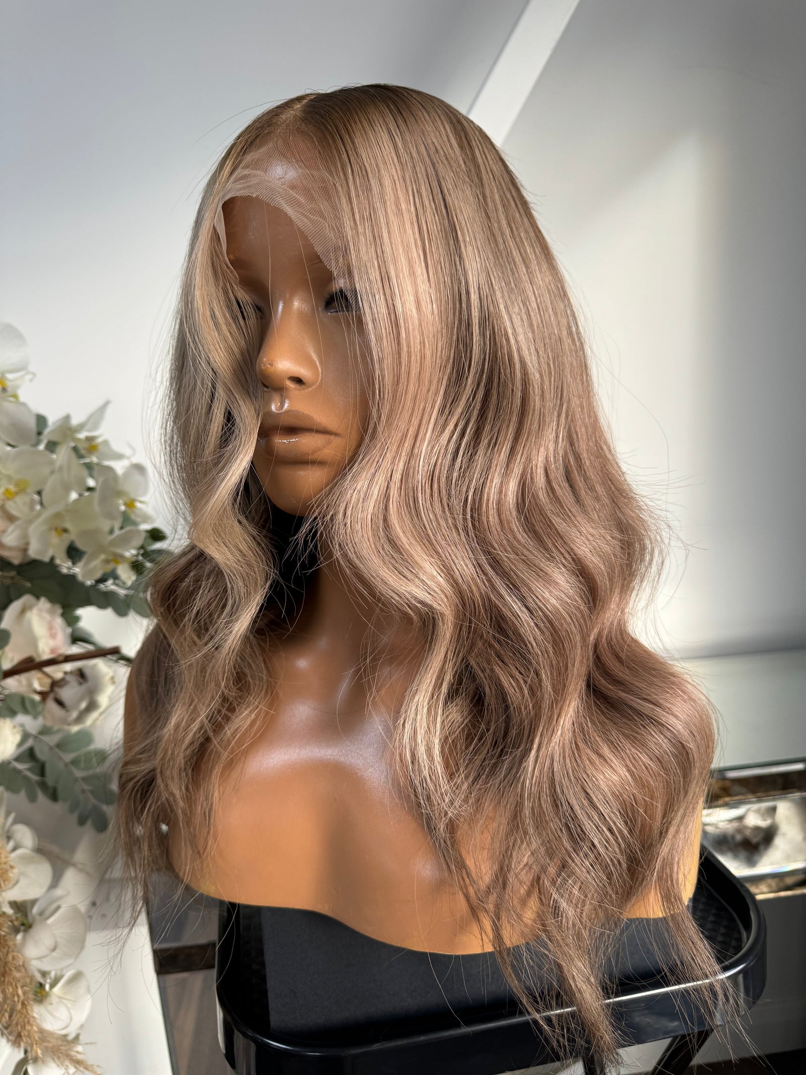 Sale Wig 774– Natural Looking Human Hair Wigs - nuolawigs