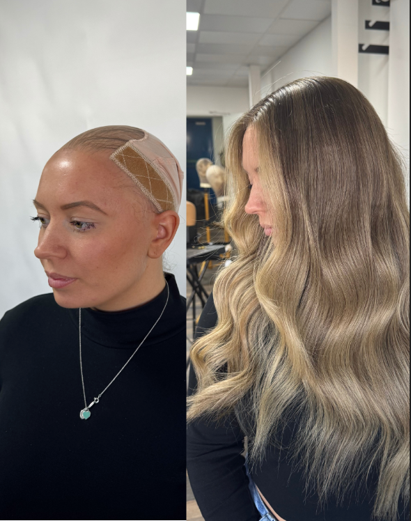 Elle - 100% Human Hair, Natural Hairline