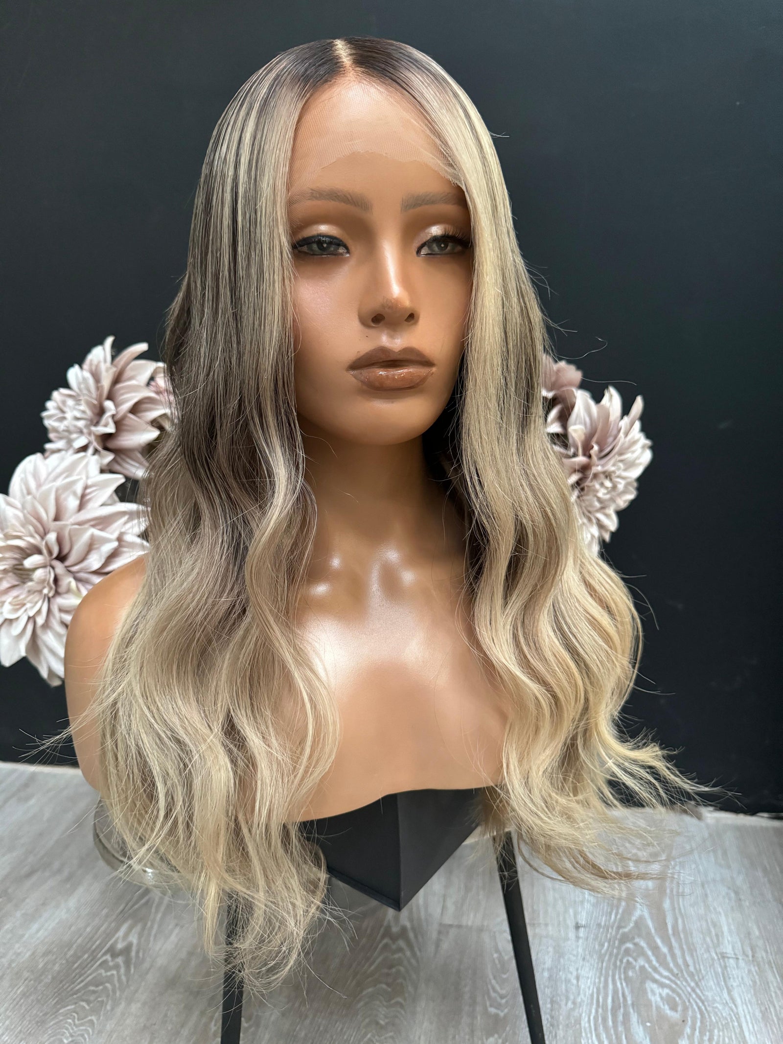 Sale Wig 644 – Natural Looking Human Hair Wig - Nuolawigs