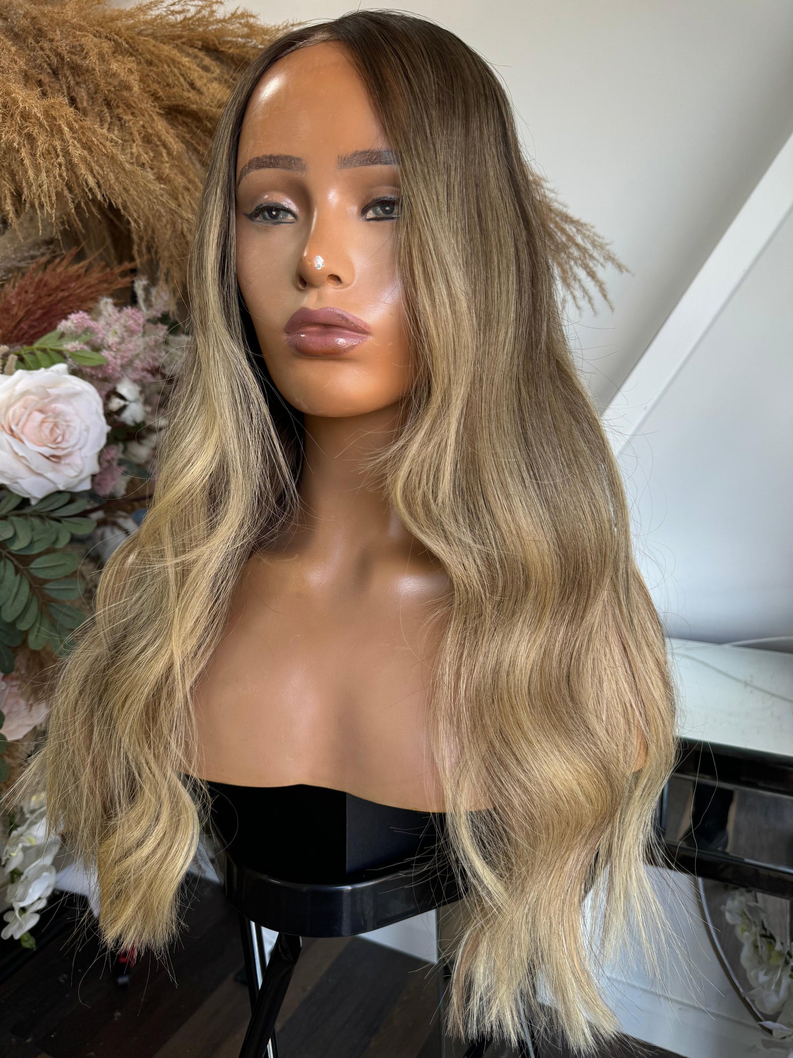 Sale Wig 719– Natural Looking Human Hair Wigs - nuolawigs