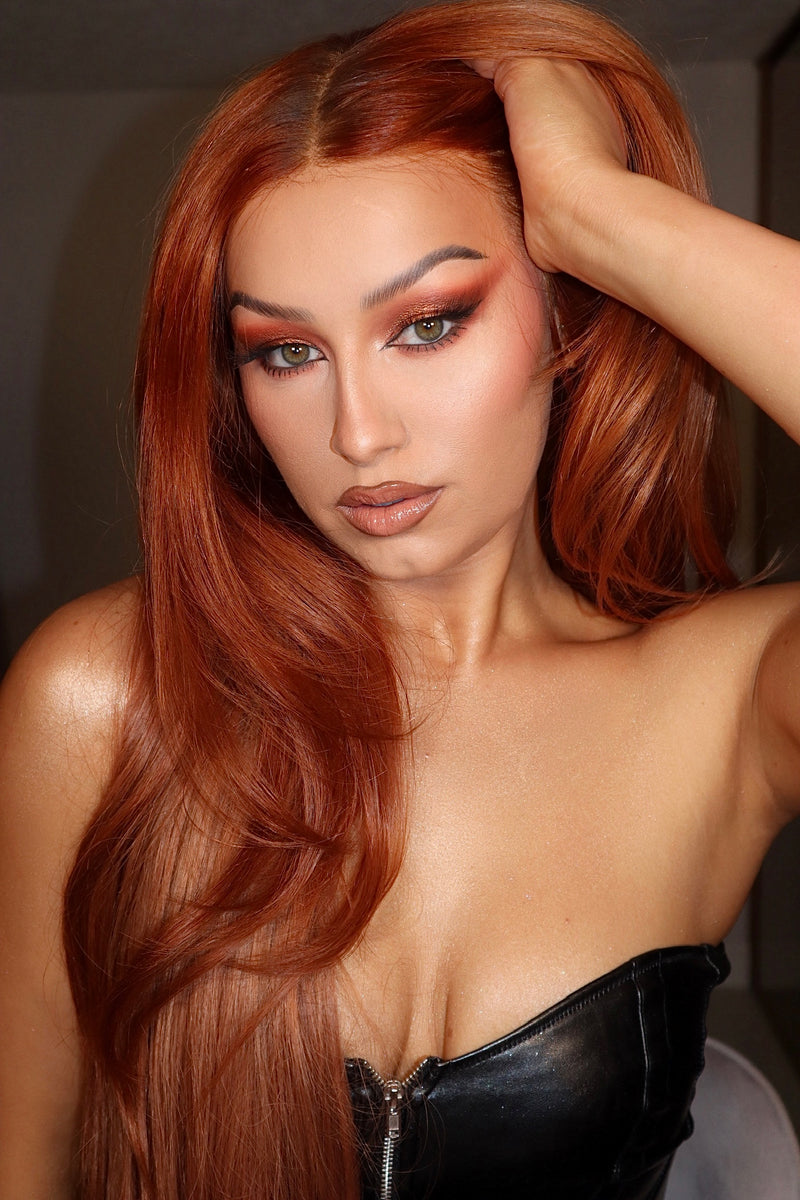 Red and fashion tone wigs from our Oakville wig boutique