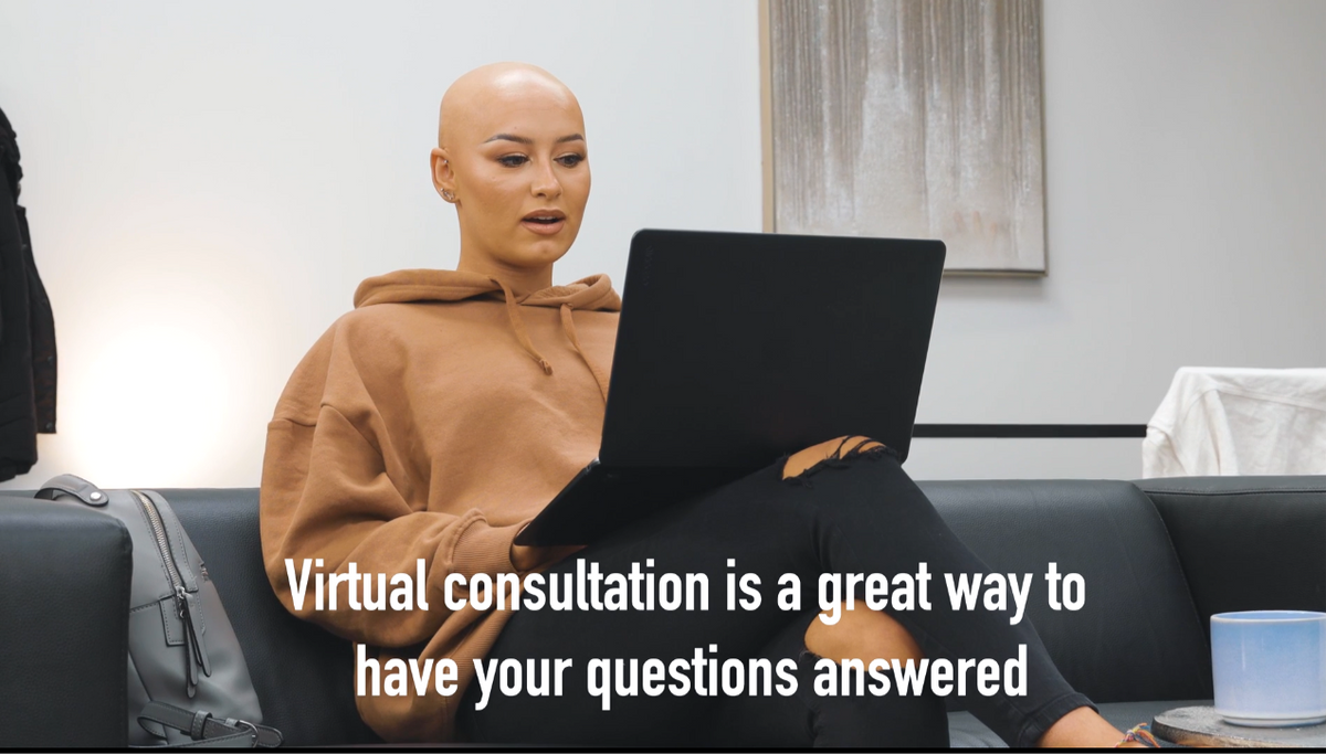 Wig consultant offering online consultations across Canada from Oakville