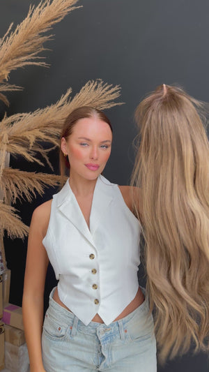 Sandy HD Lace Wig – 100% Human Hair Wig, Natural Hairline