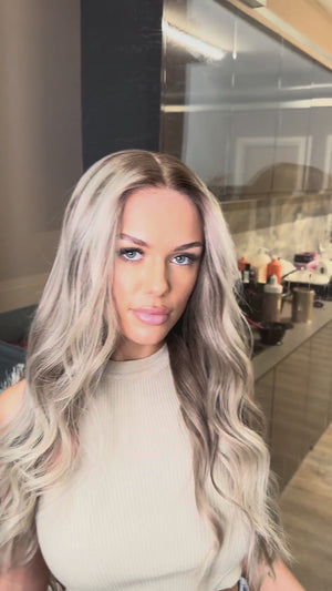 Ella HD Lace Wig – 100% Human Hair Wig, Natural Hairline