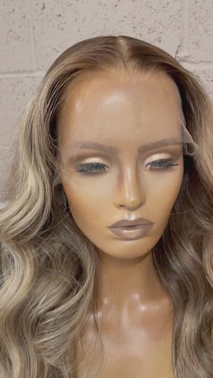 Chrissy HD Lace Wig – 100% Human Hair Wig, Natural Hairline