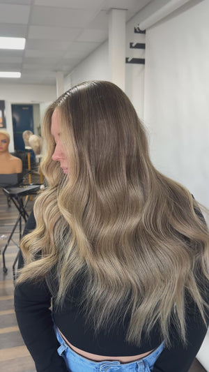 Elle - 100% Human Hair, Natural Hairline